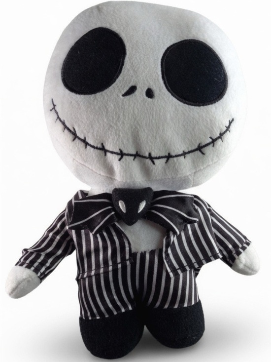 Disney Other - Disney nightmare before Christmas Jack Skellington Plush Toy - Black and White